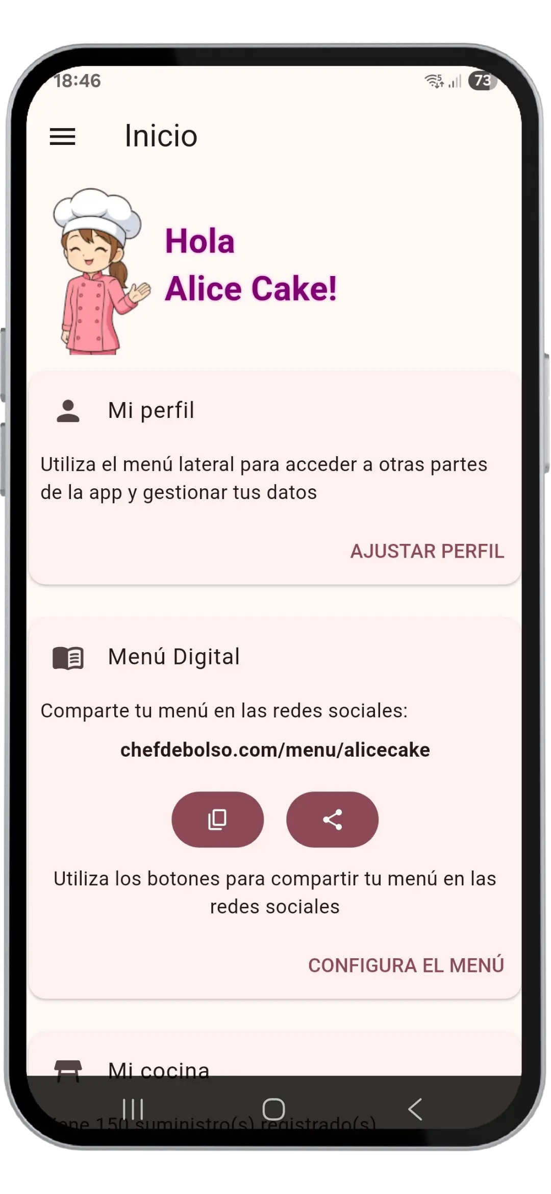 Chef de Bolso